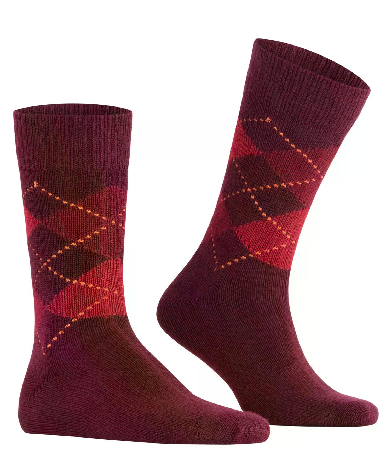 burlington-preston-herrensocken-argyle-lila-amethyst-8426 image 5