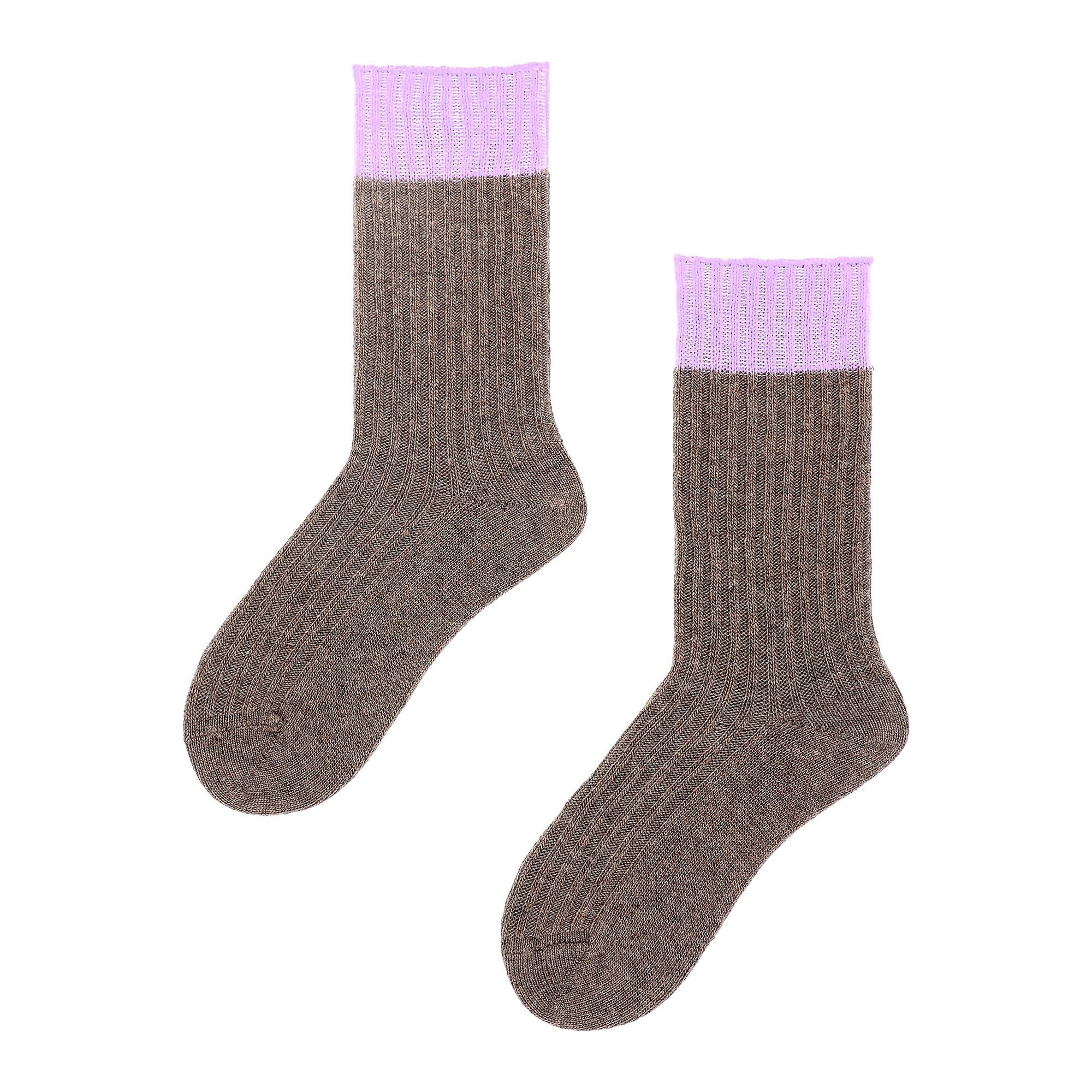 hudson-relax-cosmic-block-socke-burnt-orange-w-rmend-damensocke image 4