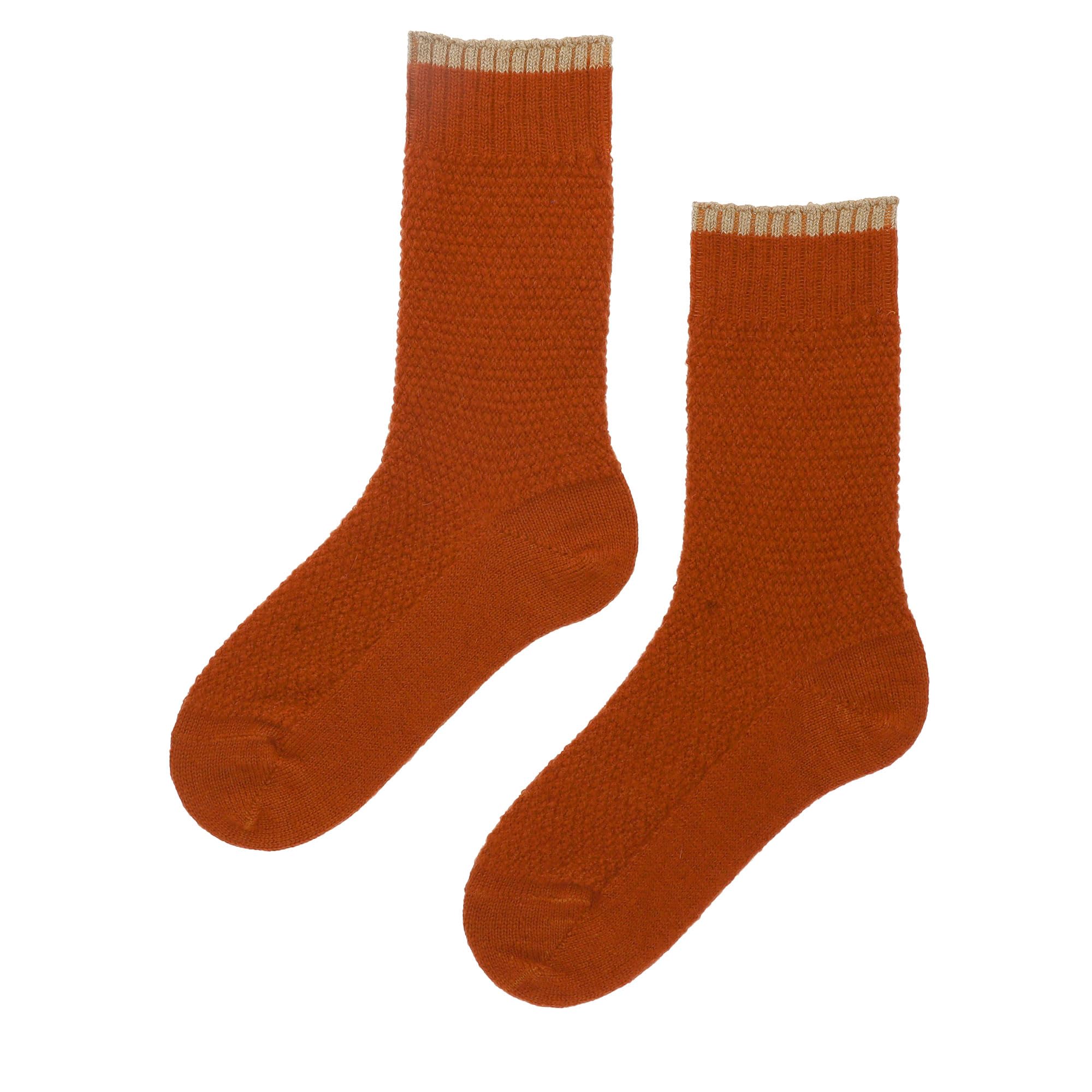 hudson-only-bubble-socke-glitzer-burnt-orange-39-42-damensocke image 1