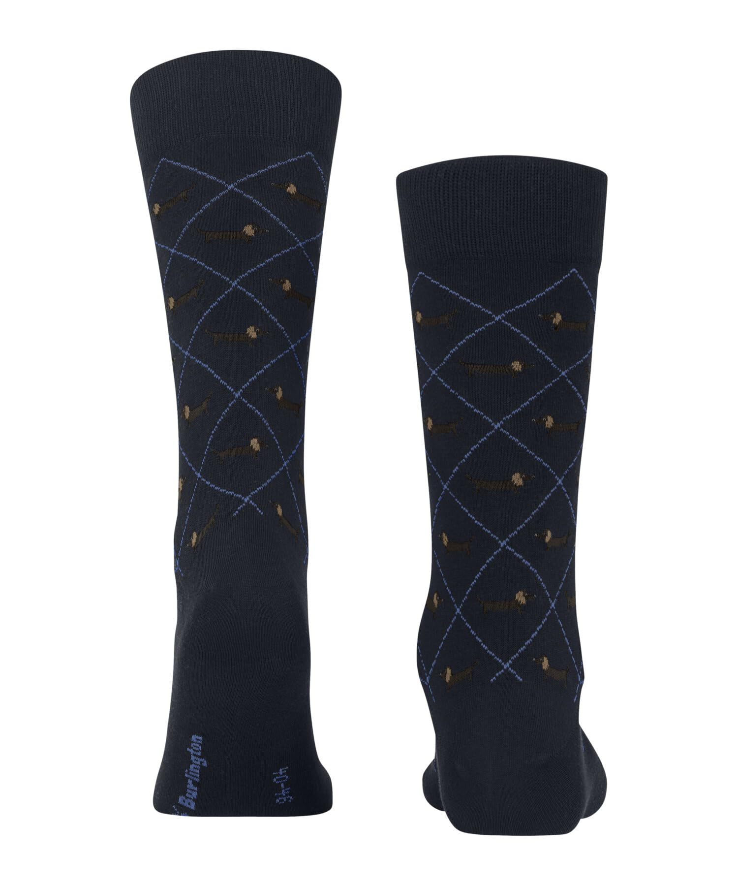 burlington-soho-vibes-dachshund-socken-marine-baumwolle image 2