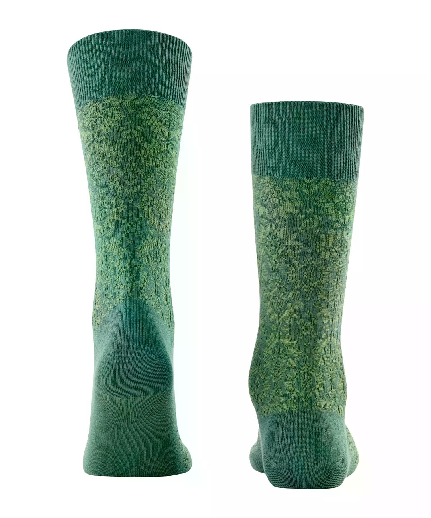 burlington-ornamental-socken-baumwolle-gr-n-eucalyptus-anzug image 2