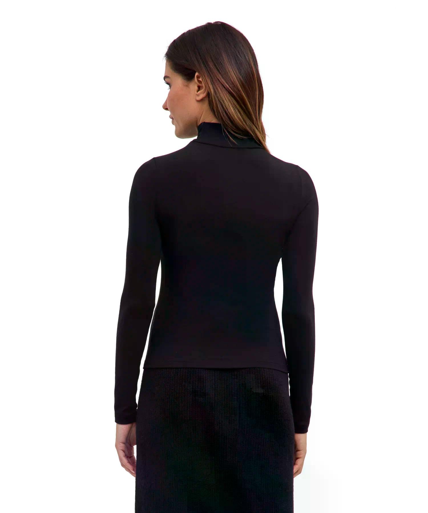 falke-merino-langarmshirt-schwarz-herren-cappucino image 2