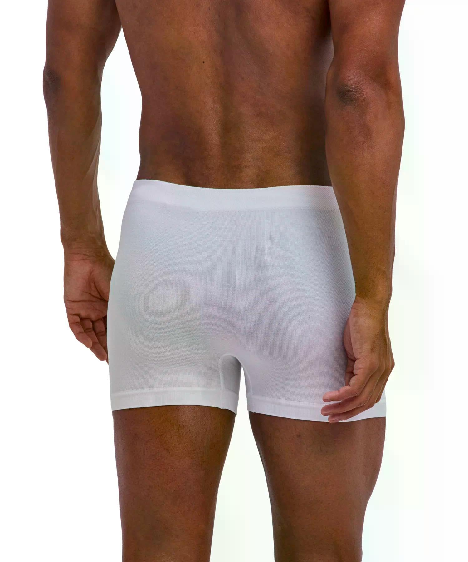 falke-daily-seamless-boxershorts-herren-wei-baumwolle image 2