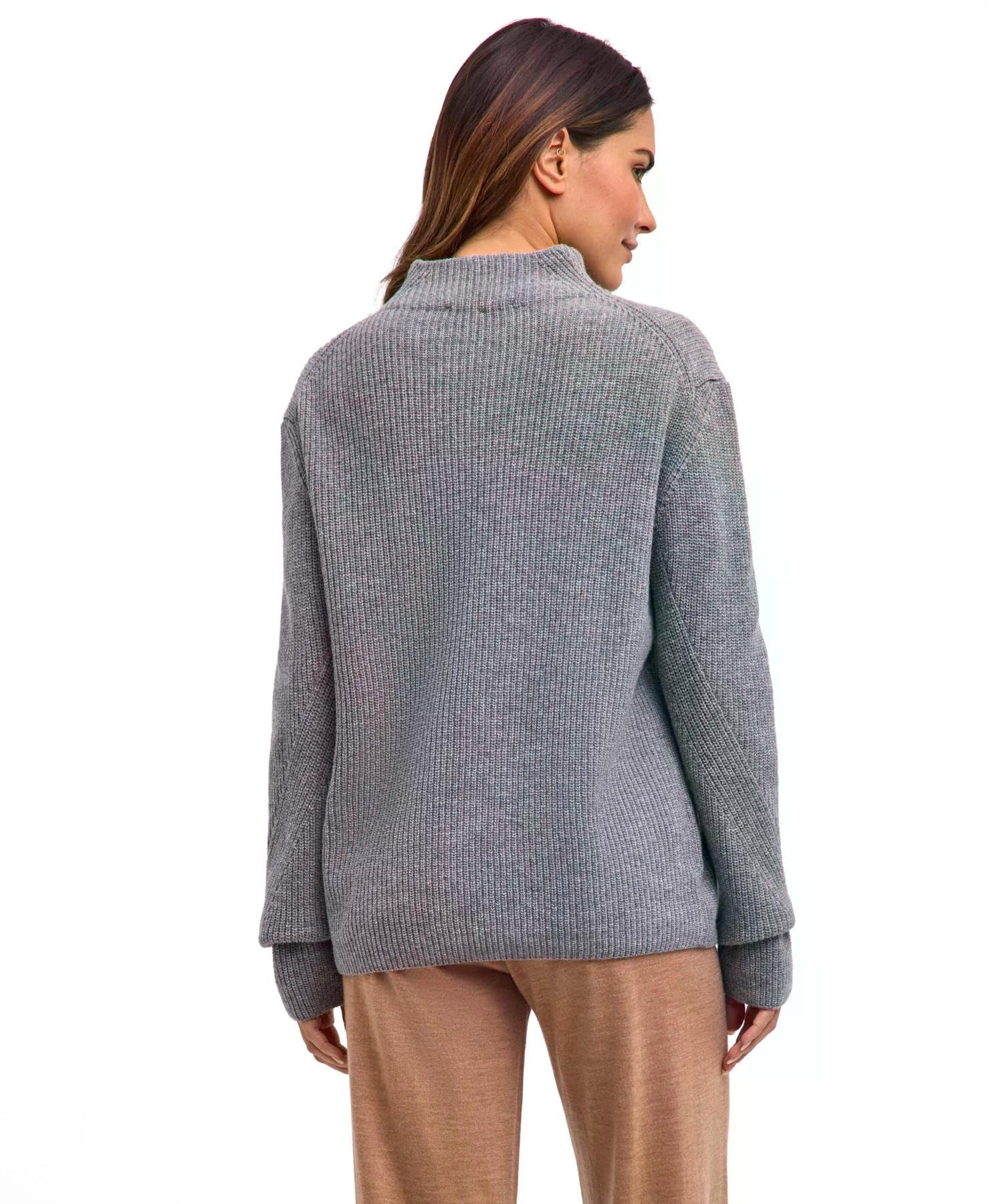 falke-cotton-touch-selection-ribbed-mock-pullover-lammwolle image 2