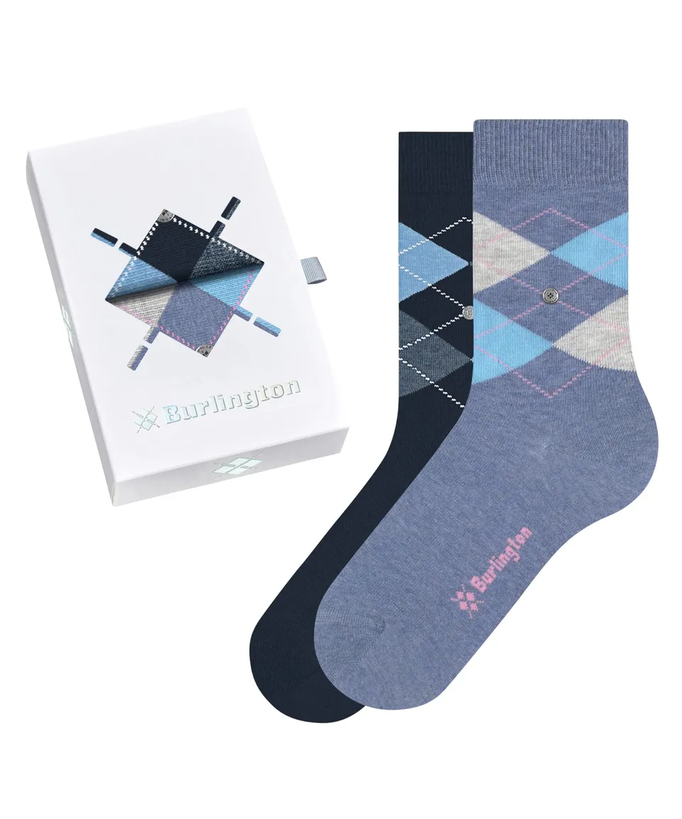 burlington-everyday-basic-gift-box-socken-blau-baumwolle image 1