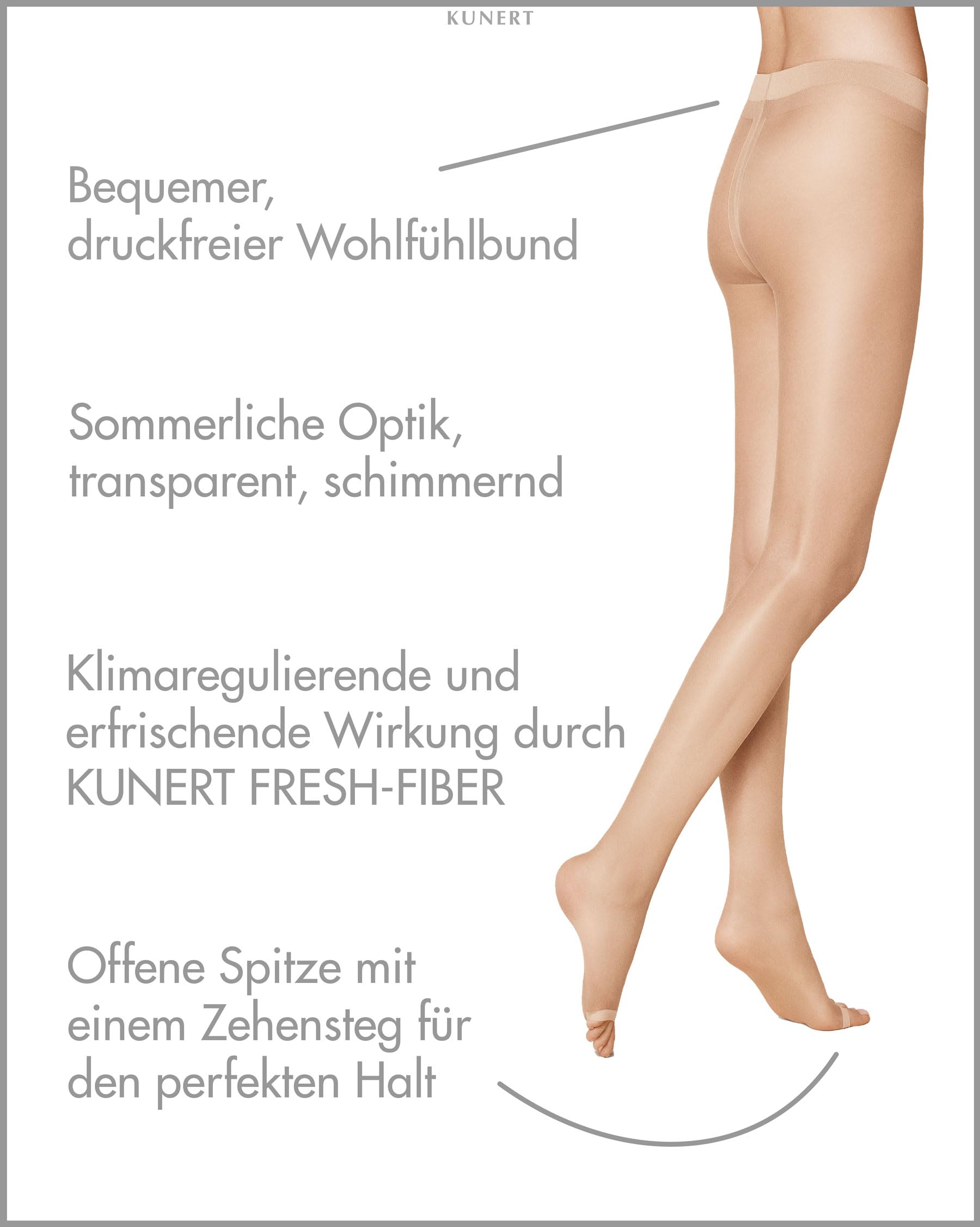kunert-fresh-up-10-damen-strumpfhose-toeless-10-den-k-hlend image 2