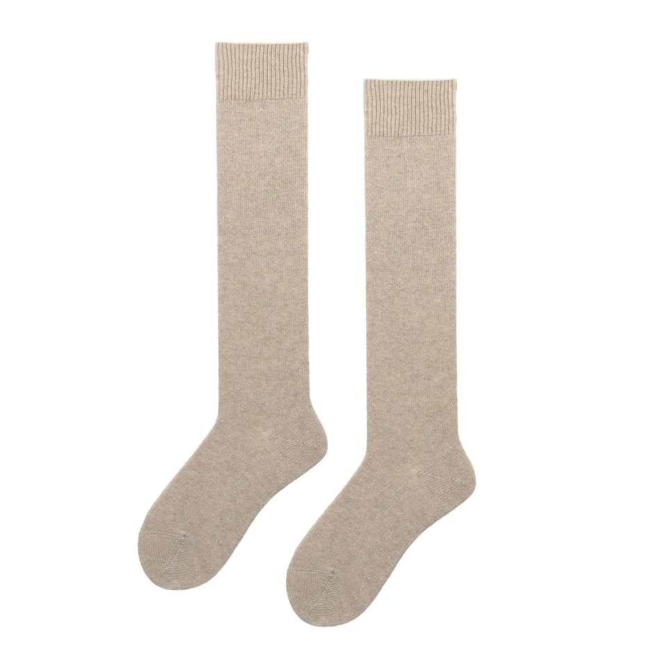 kunert-wool-care-cosy-cashmere-kniestr-mpfe-beige-mel-warm image 1