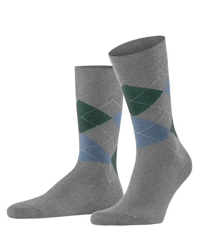 falke-sensitive-argyle-socken-baumwolle-herren-grau-43-46 image 1