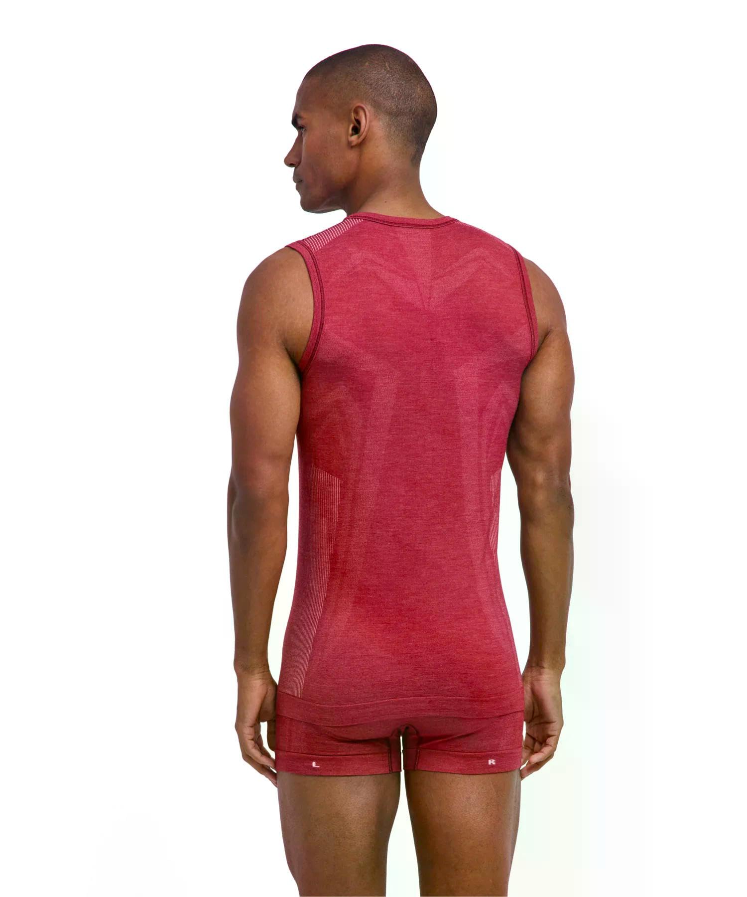 falke-wool-tech-light-singlet-unterhemd-rot-merino image 2
