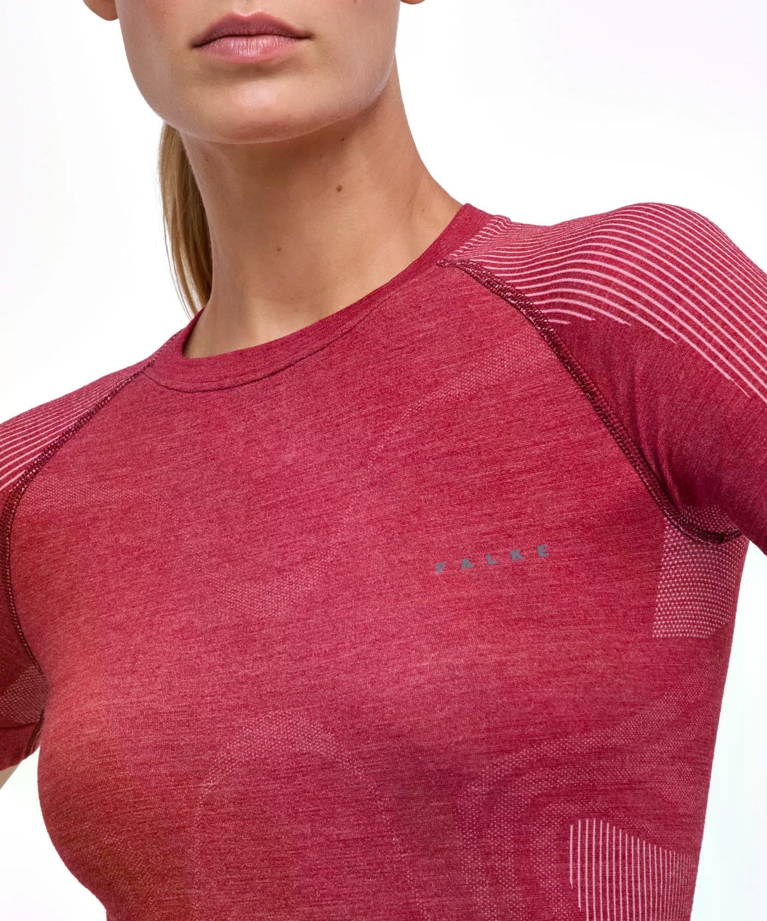 falke-wool-tech-light-funktionsshirt-grey-heather-merino image 5