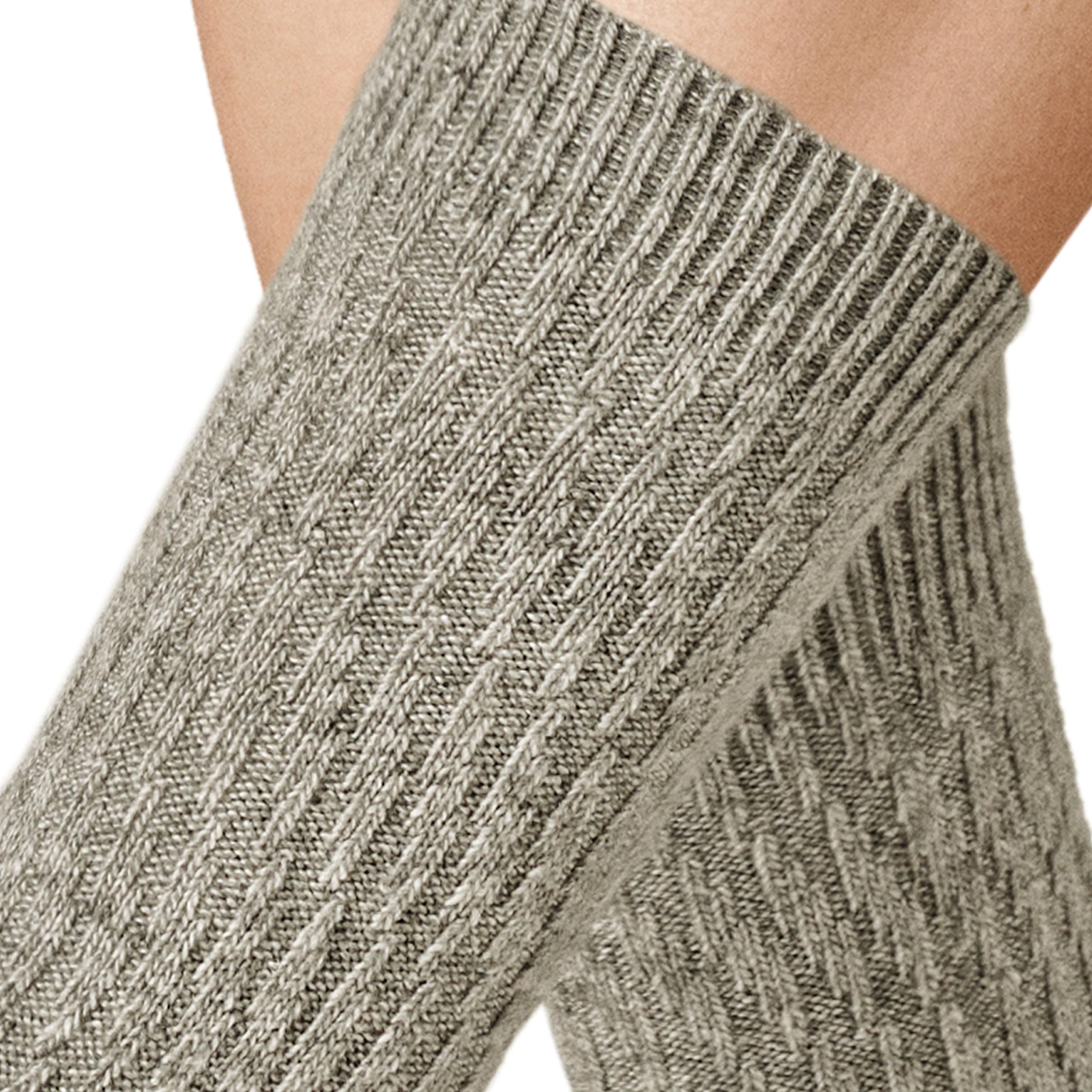 kunert-raffinesse-diagonal-structure-socke-lichtgrau-35-38 image 2