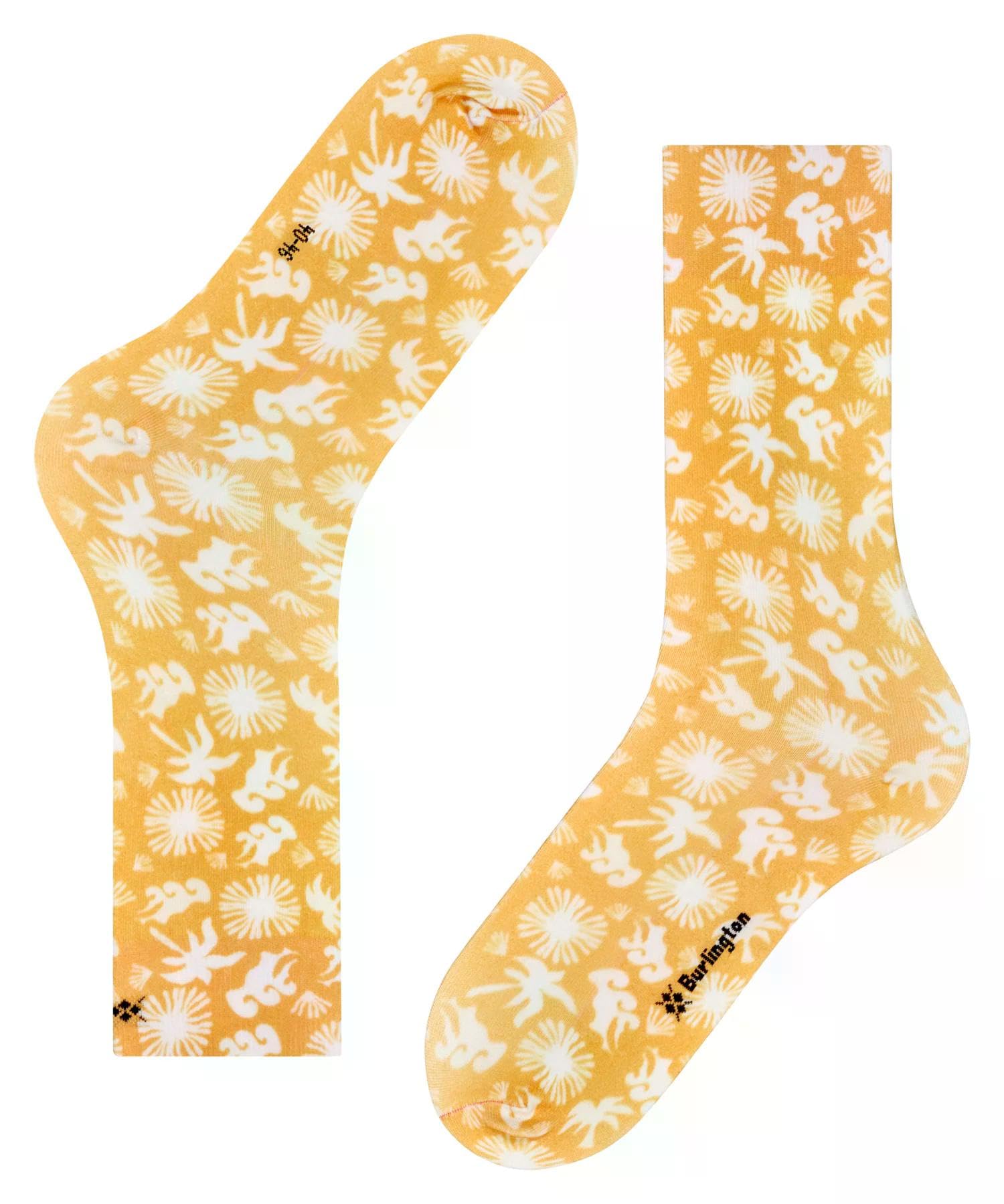 burlington-soho-vibes-lagoon-socken-gelb-baumwolle image 6