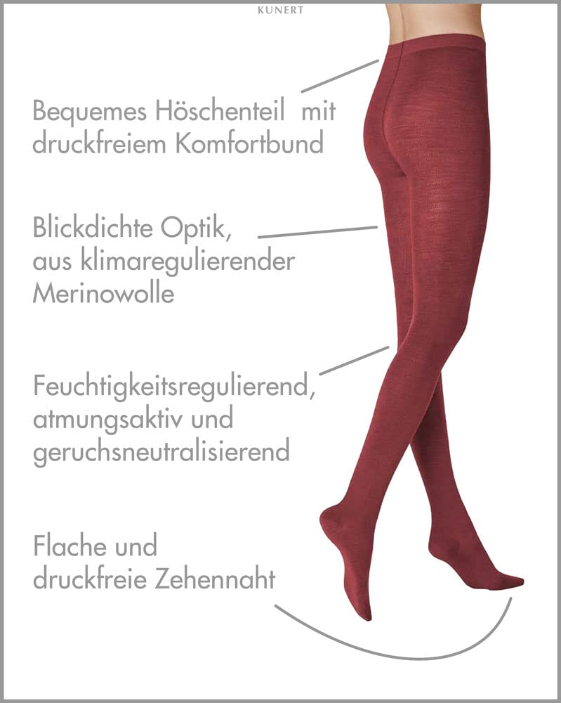 kunert-sensual-merino-damen-strumpfhose-merinowolle-blickdicht image 2