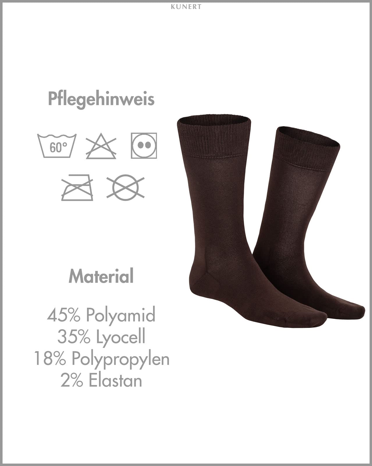 kunert-longlife-herren-socken-langlebig-black-43-46 image 3