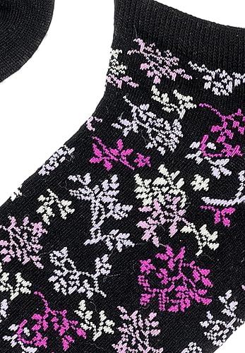 hudson-only-bud-sneaker-socken-damen-schwarz-35-38-blumen image 5