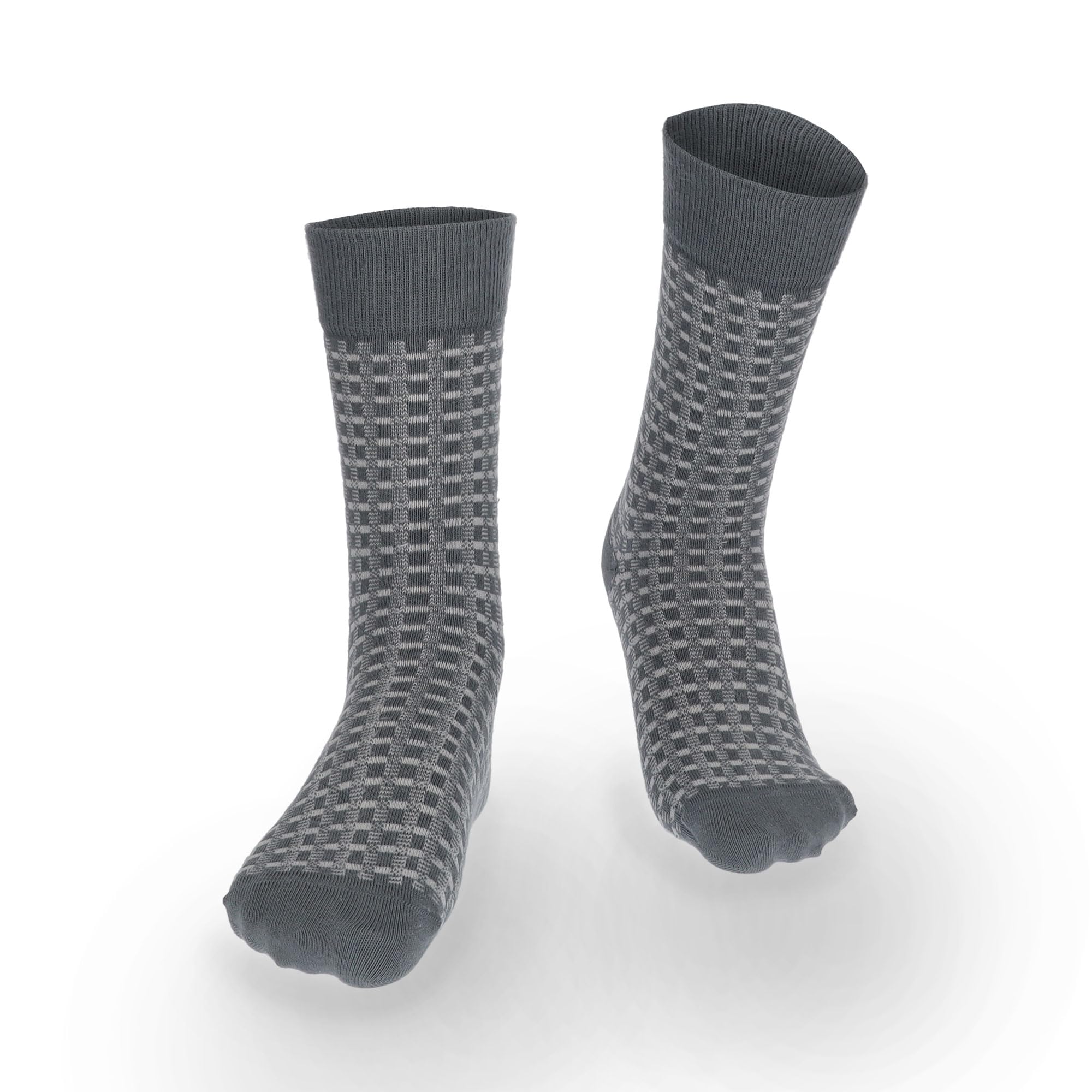 hudson-only-link-herrensocken-denim-blue-kariert image 2
