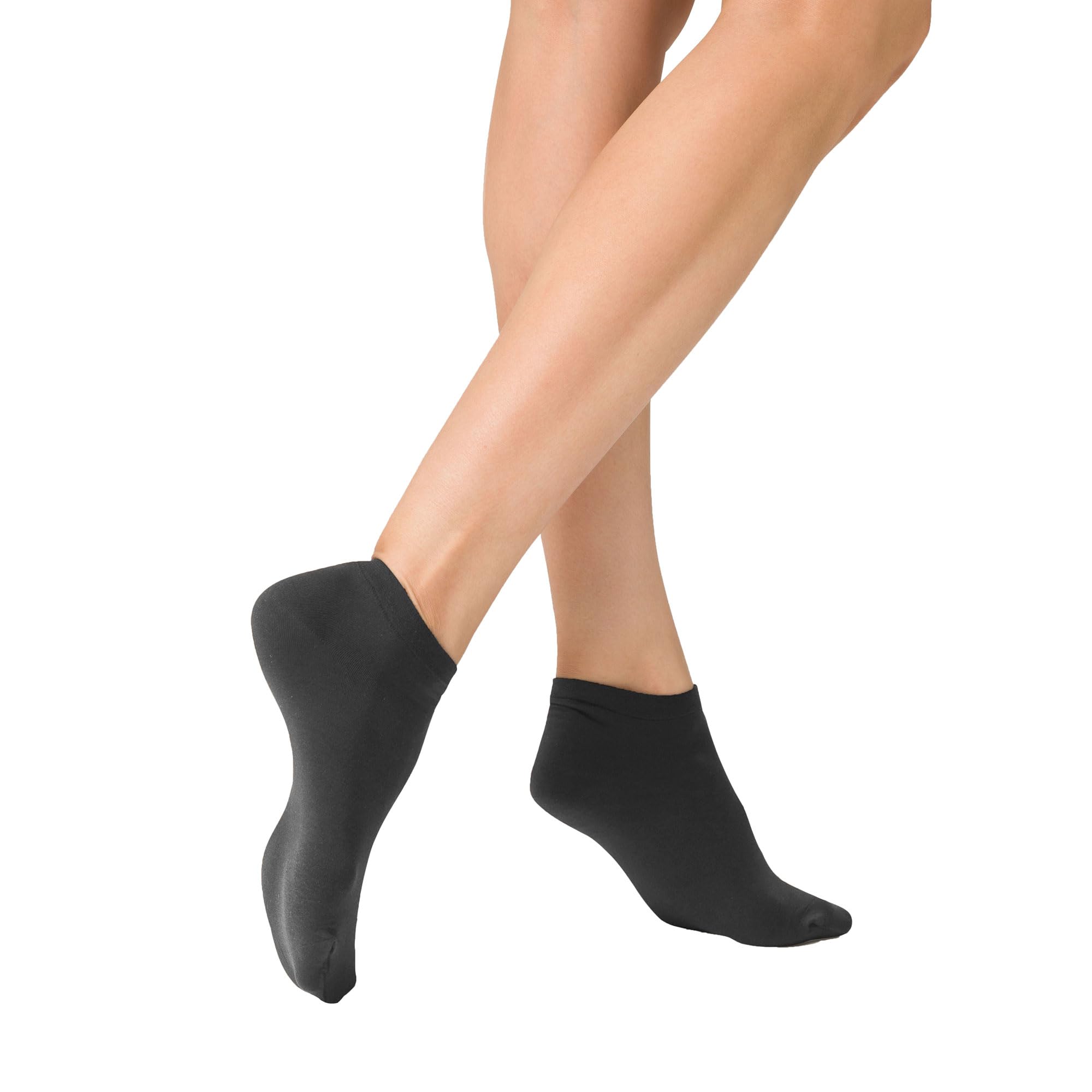kunert-sensual-cotton-sneaker-socken-baumwolle-gr-39-42-schwarz image 6
