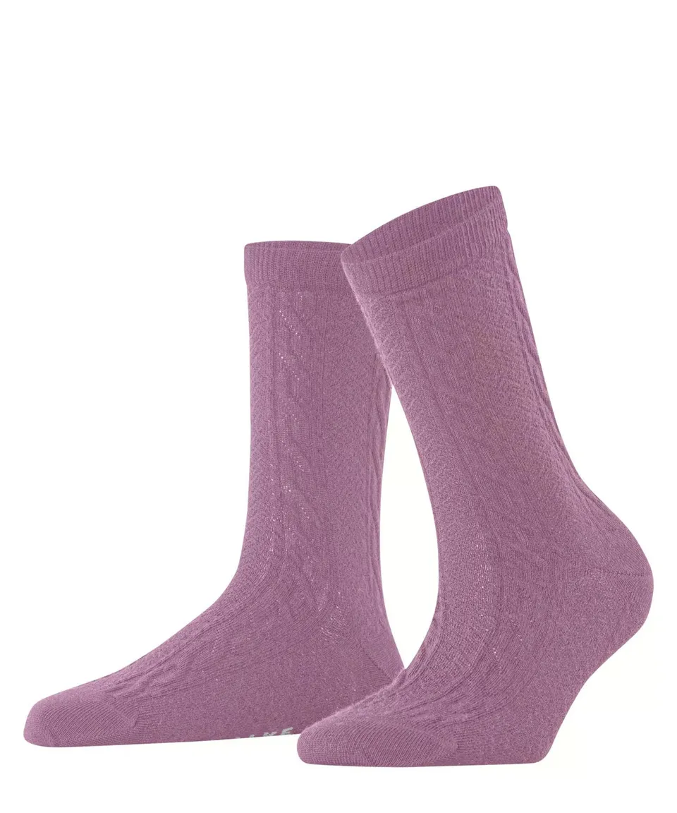 falke-declivity-socken-blush-zopfmuster-wolle-35-38 image 1