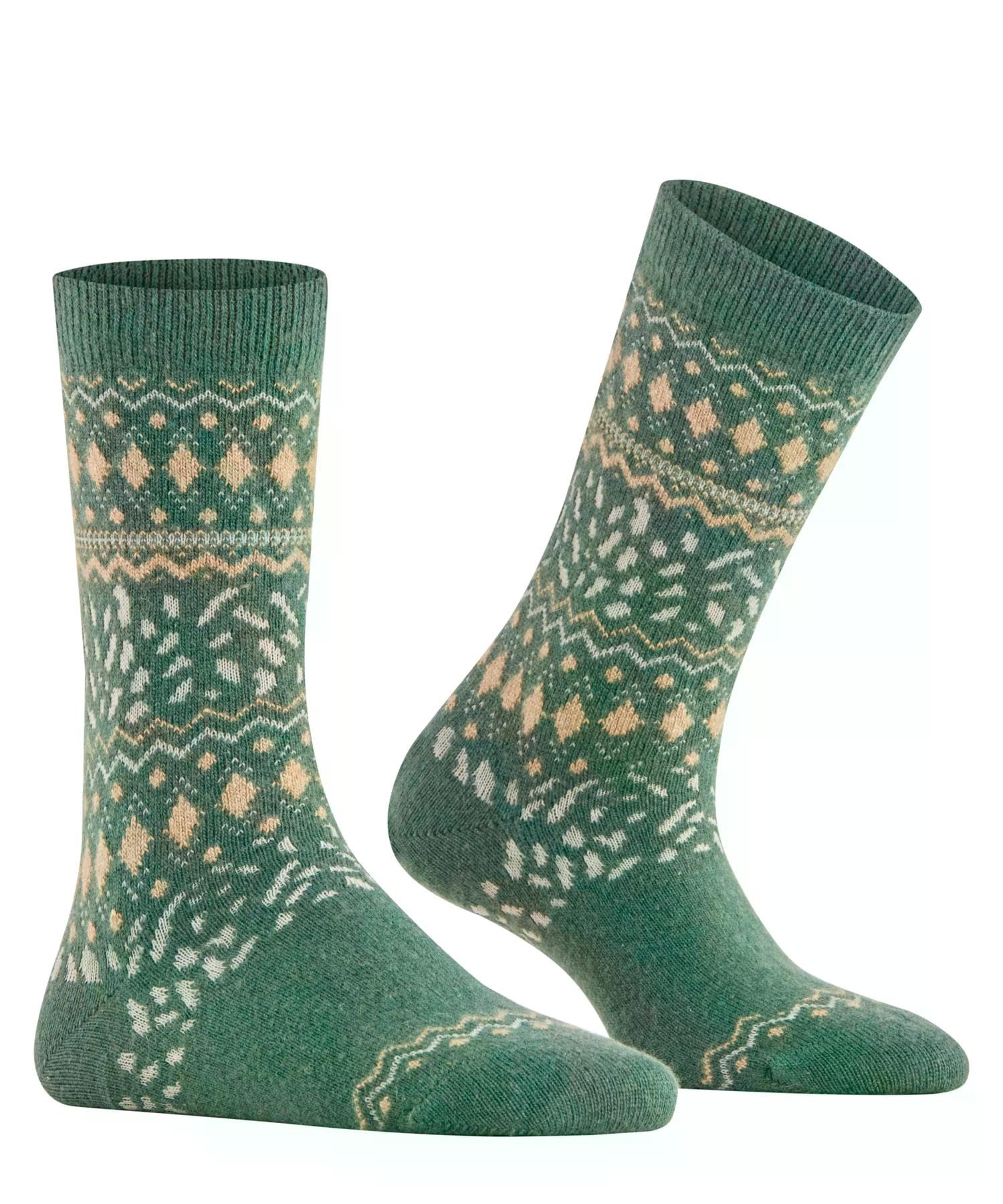 falke-cosy-wool-socken-hunter-green-35-38-kaschmir image 5