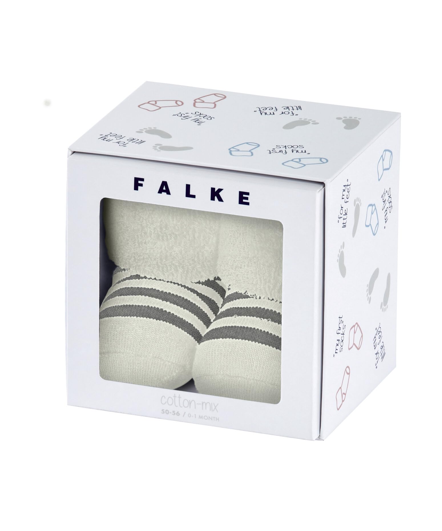 falke-erstling-baby-socken-wei-off-white-62-68-ringel image 5