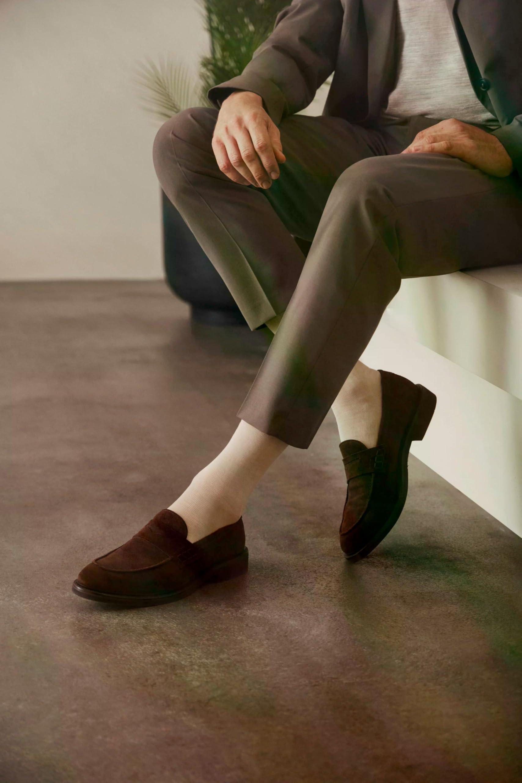 falke-sensitive-malaga-herren-socken-barolo-druckfrei image 3