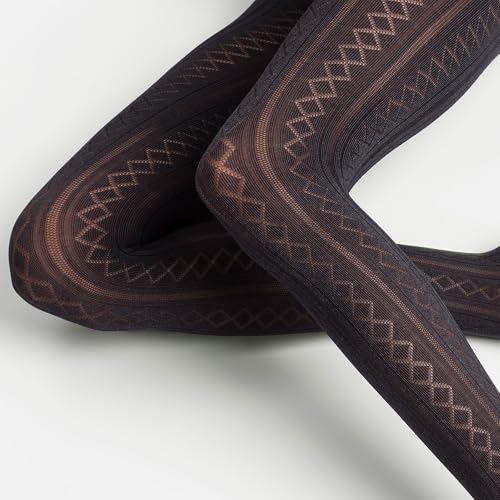 hudson-micro-graphic-spirit-strumpfhose-60-den-muster-36-38 image 4