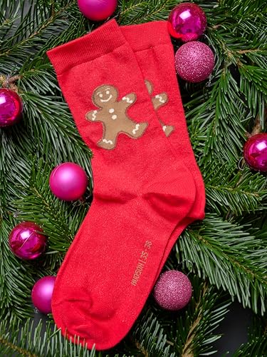 hudson-only-gingerbread-damen-socken-weihnachten-gr-39-42 image 6