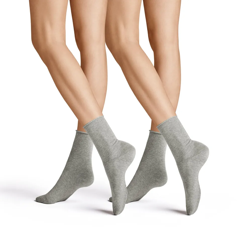 hudson-only-damensocken-rollrand-2-paar-set-35-38-silber image 1