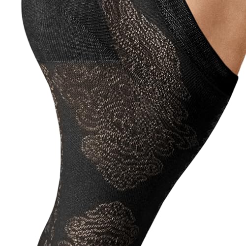 kunert-raffinesse-brocade-sneaker-socken-schwarz-35-38 image 5