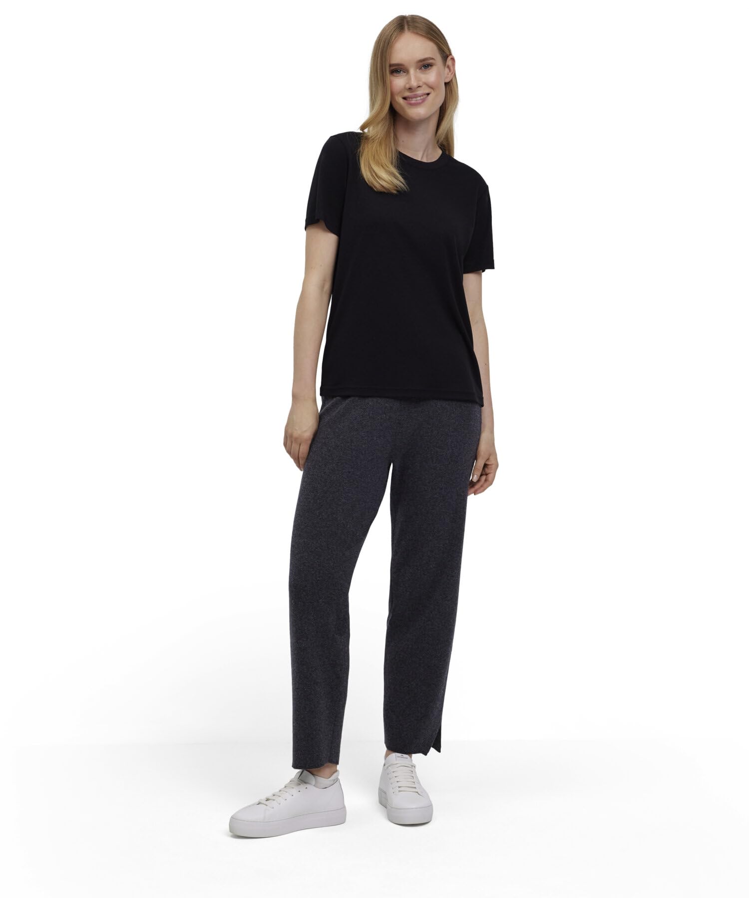 falke-cotton-touch-kurzarmshirt-damen-schwarz-weich image 3