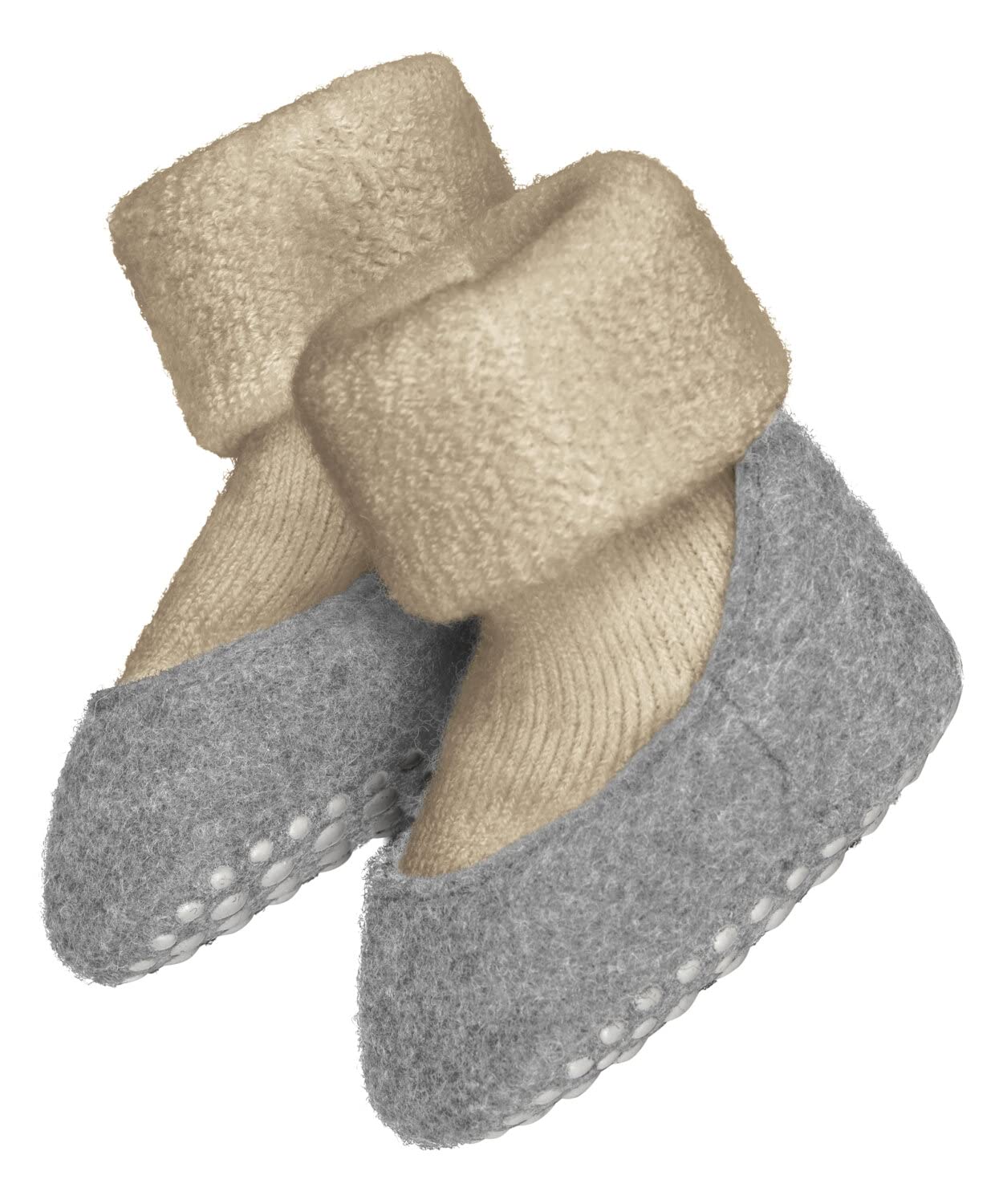 falke-cosyshoe-baby-stoppersocken-wolle-gr-19-20-warm image 1