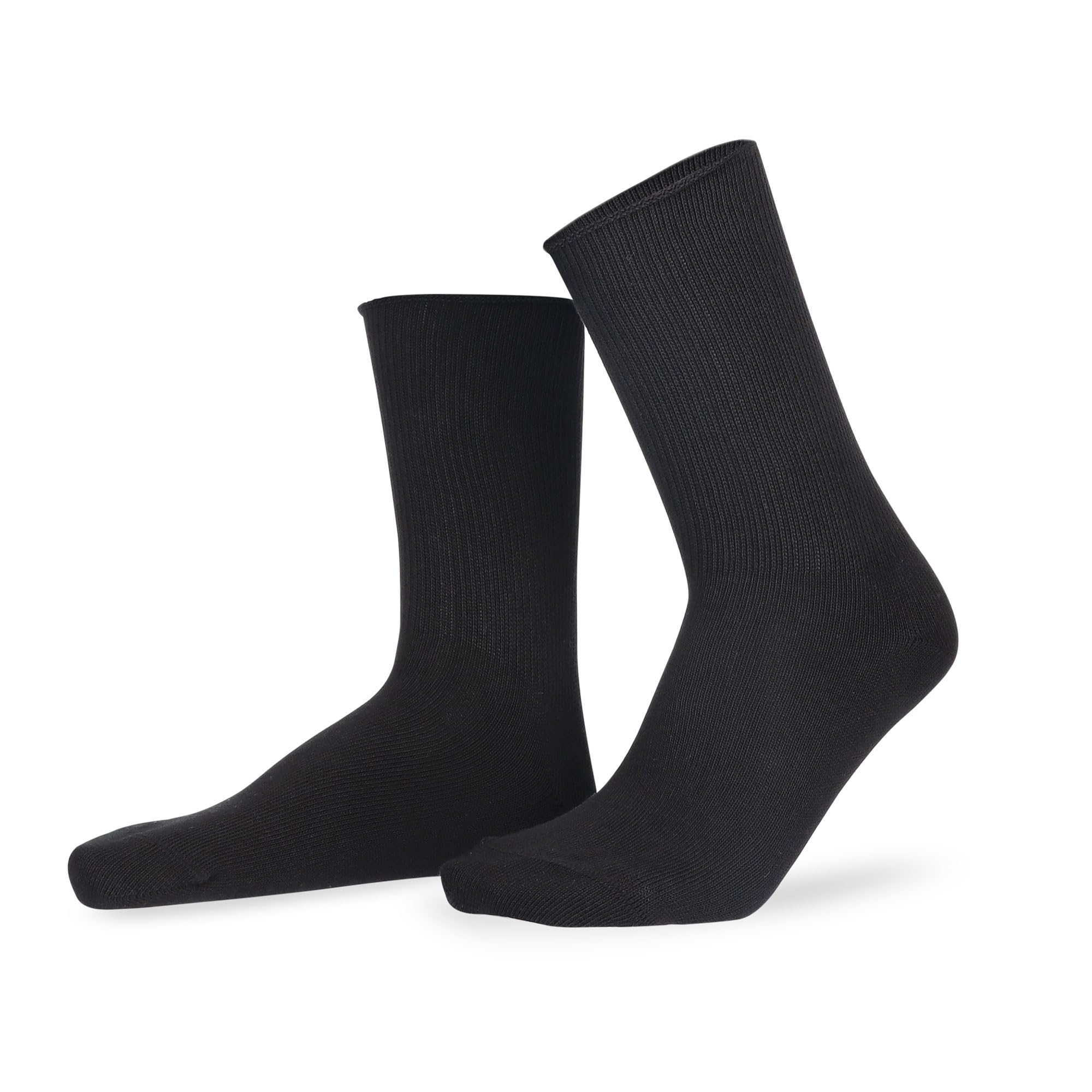 hudson-relax-soft-socken-baumwolle-black-druckfrei image 1