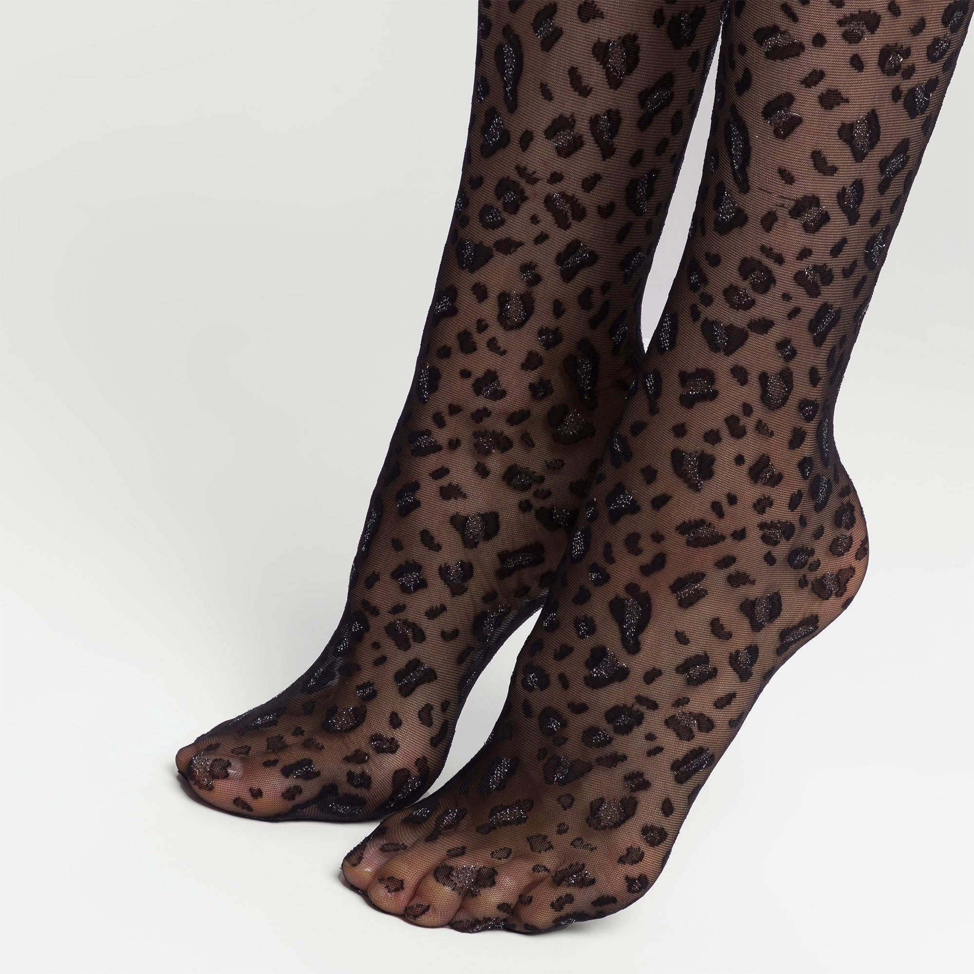 hudson-simply-sparkly-leo-damen-strumpfhose-20-den-38-40 image 2
