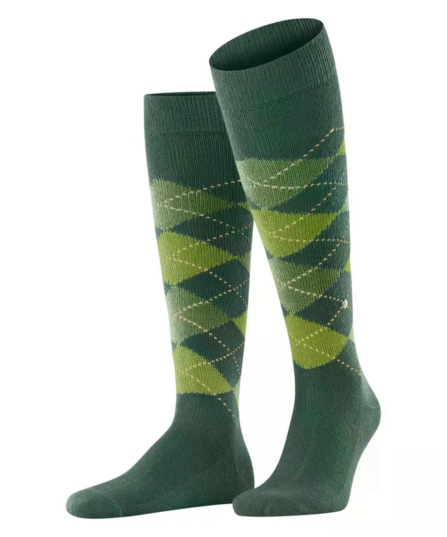 burlington-preston-kniestr-mpfe-herren-gr-n-forest-argyle image 1