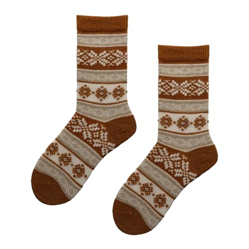 hudson-relax-cozy-nordic-socken-wollmix-ockerbraun-35-38 image 7