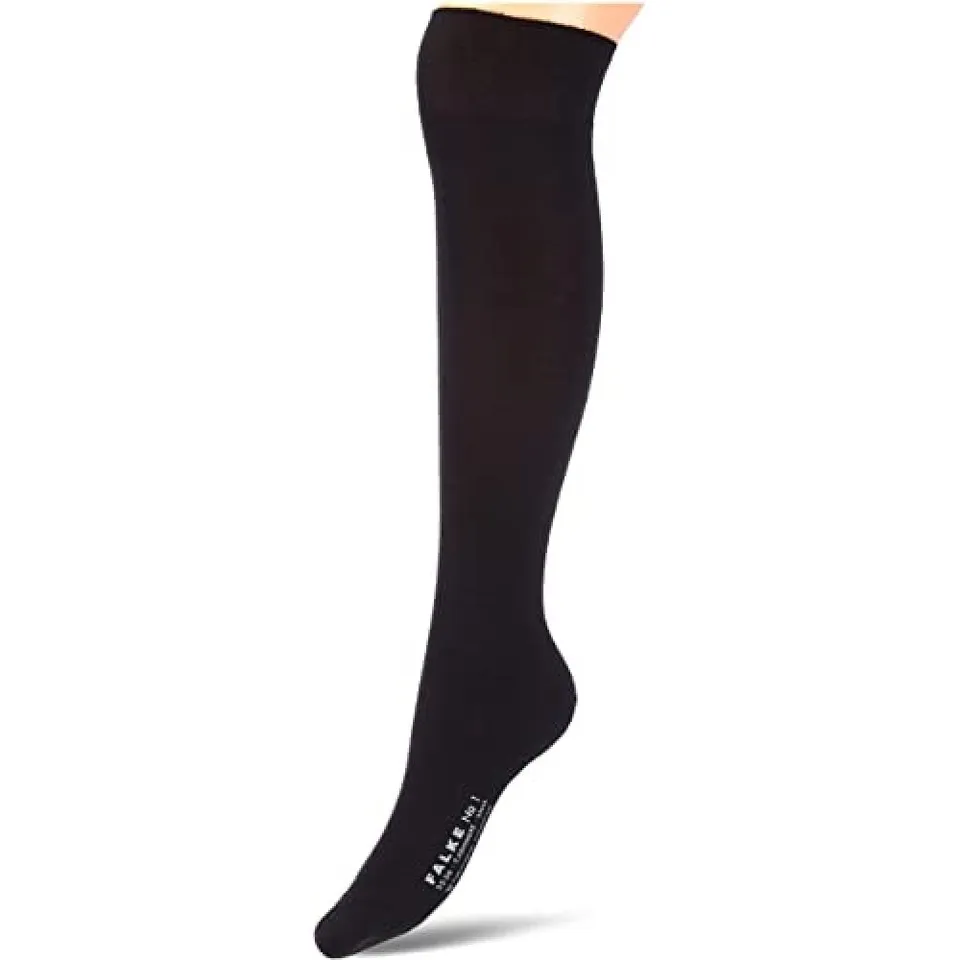 falke-lhasa-damen-kniestr-mpfe-kaschmir-schwarz-warm image 1