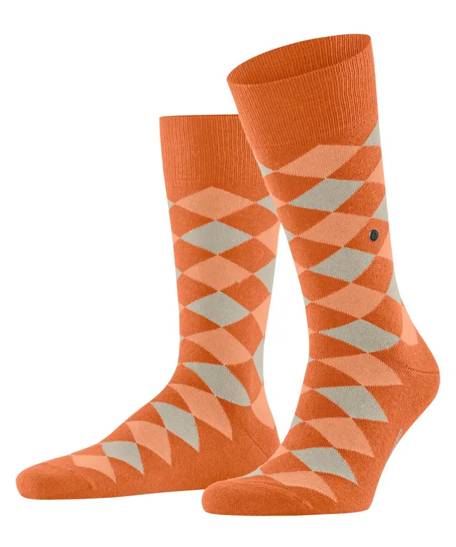 burlington-lord-danny-socken-herren-orange-bio-baumwolle image 1