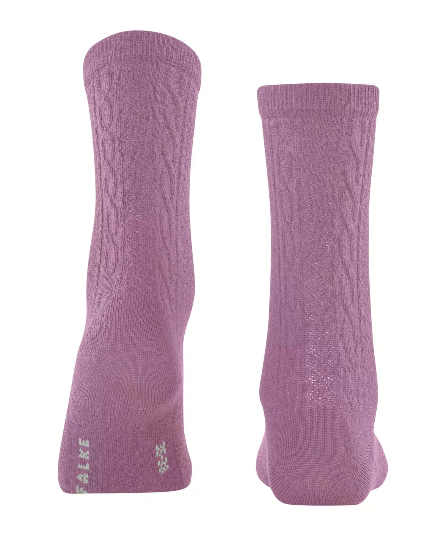 falke-declivity-socken-blush-zopfmuster-wolle-35-38 image 2