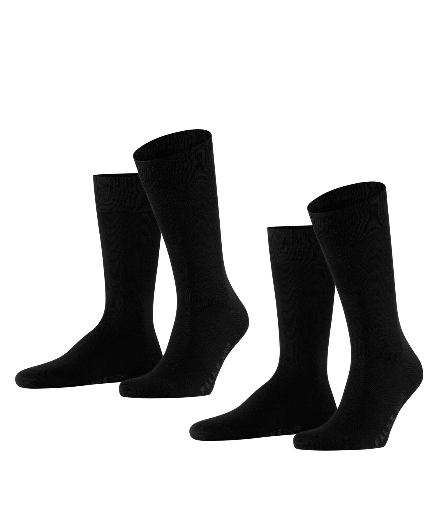 falke-family-swing-socken-baumwolle-2er-pack-schwarz-atmungsaktiv image 8