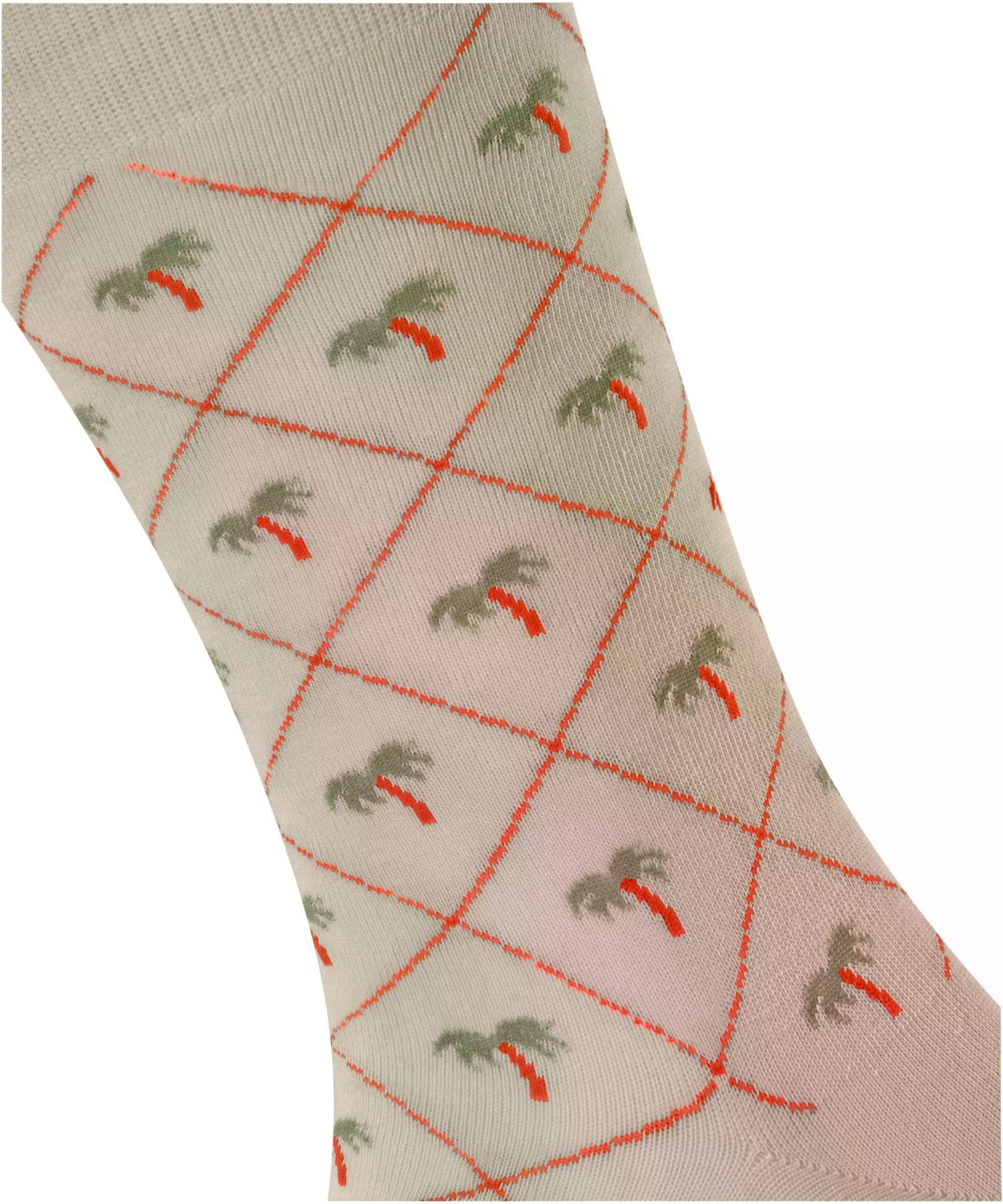 burlington-soho-vibes-socken-beige-zement-palmen-argyle image 5