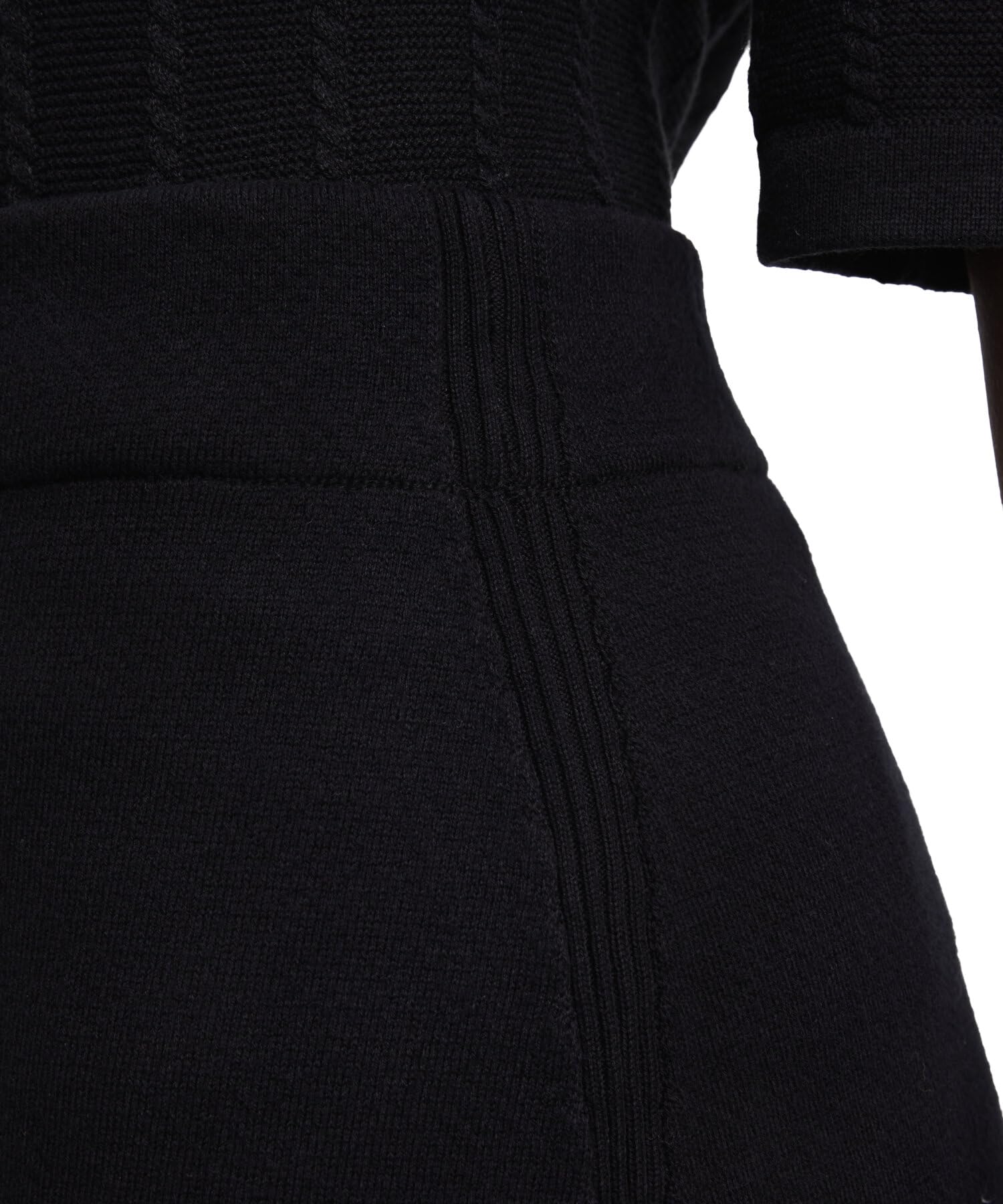 falke-cotton-touch-midi-rock-damen-schwarz-bio-baumwolle image 6