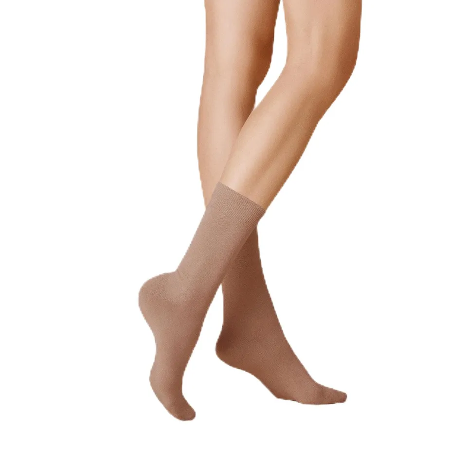 kunert-liz-damen-socken-druckfrei-bronze-komfortsocken image 1