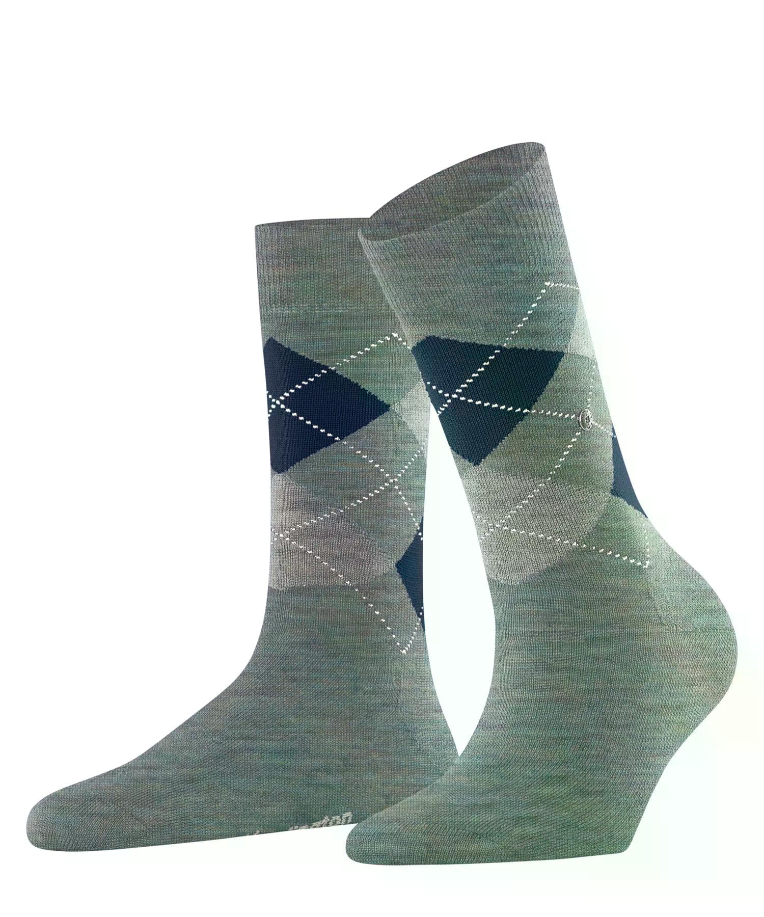 burlington-melange-marylebone-socken-manganese-blue-wolle image 8