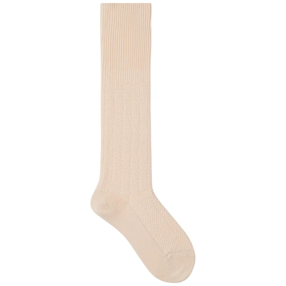 kunert-wool-care-knitted-structure-kniestr-mpfe-creme-35-38 image 1