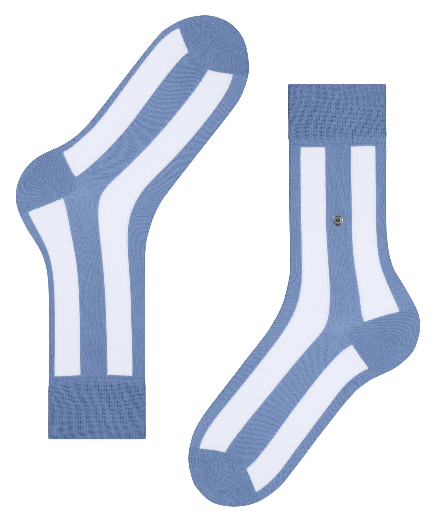 burlington-stripe-retro-lines-socken-hellblau-baumwolle image 5
