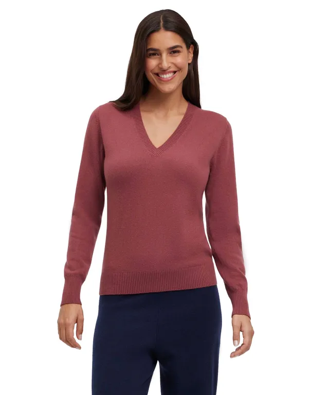 falke-luxury-classic-v-neck-pullover-damen-kaschmir-v-ausschnitt image 1