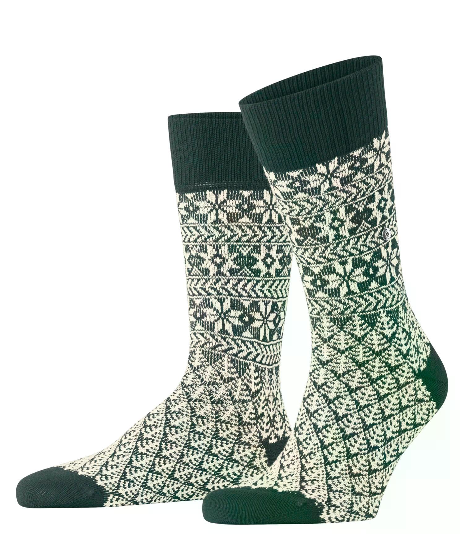 burlington-x-mas-rib-socken-wolle-braun-dark-brown-weihnachten image 6