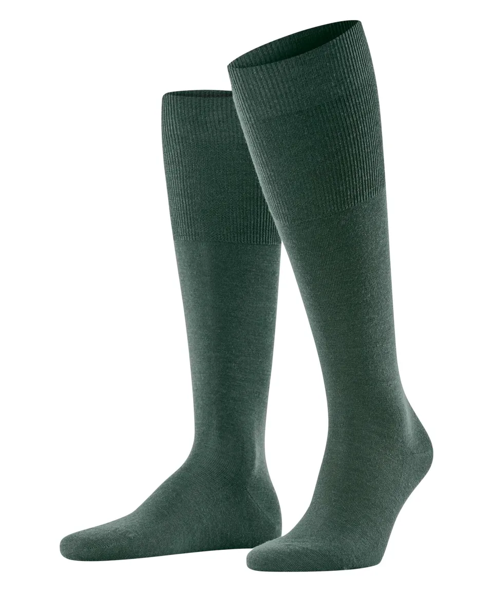 falke-airport-kniestr-mpfe-hunter-green-41-42-wolle image 1