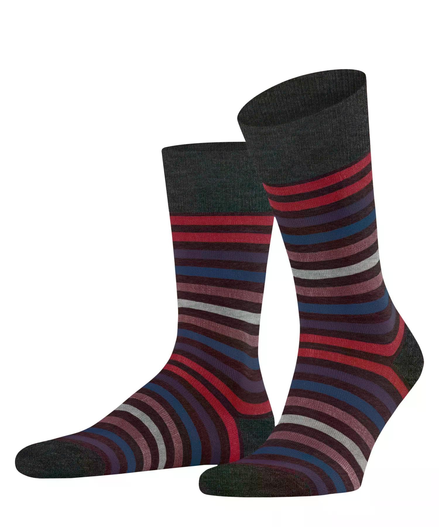 falke-tinted-stripe-herren-socken-ringel-gr-43-44 image 1