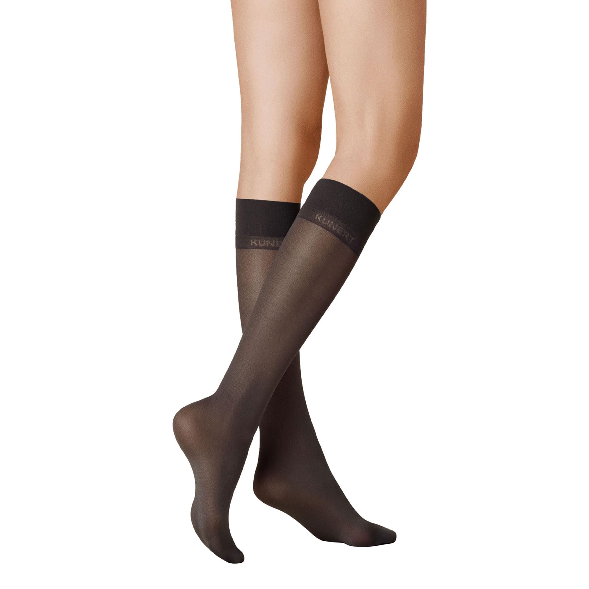 kunert-satin-look-40-kniestr-mpfe-damen-carbon-35-38 image 5